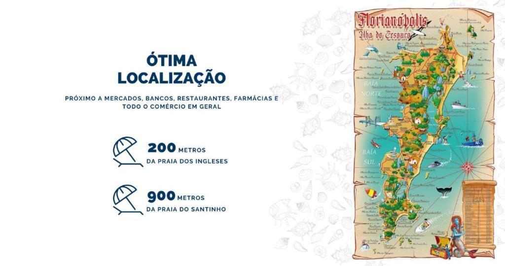 Imobilha - Casa De Praia C/ Piscina Ingleses - Santinho Florianopolis Bagian luar foto